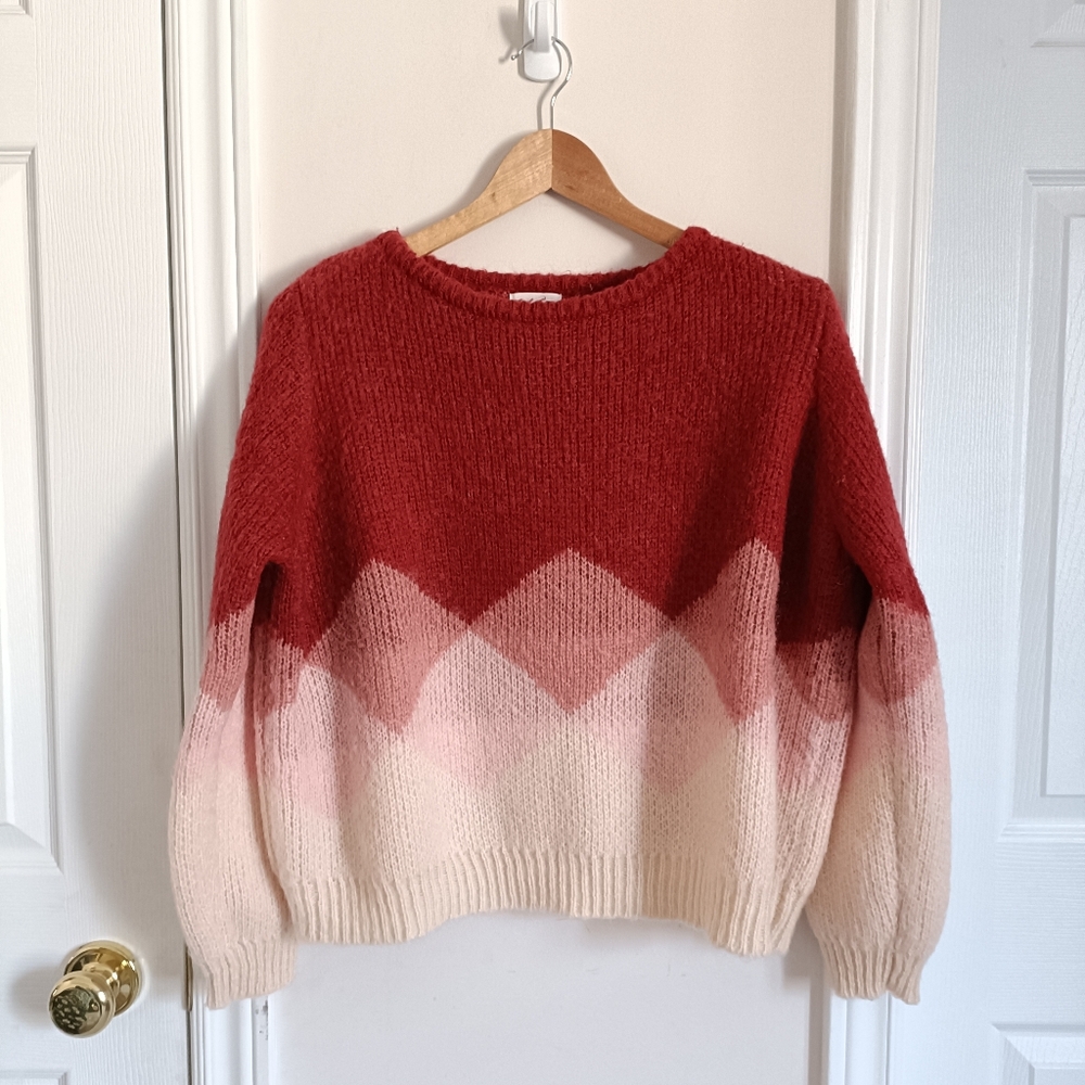 Sezane Mohair Blend Jumper